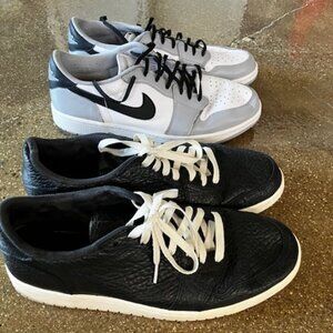 2 Pairs of Jordan 1 low OG - Size 12